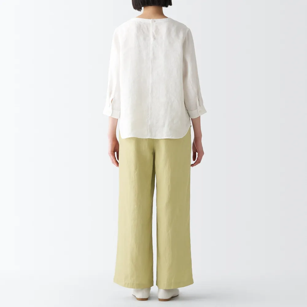 Women's Hemp Wide Pants