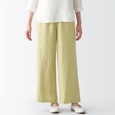 Women's Hemp Wide Pants