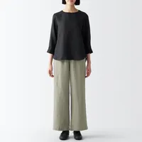 Women's Hemp Wide Pants