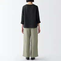 Women's Hemp Wide Pants