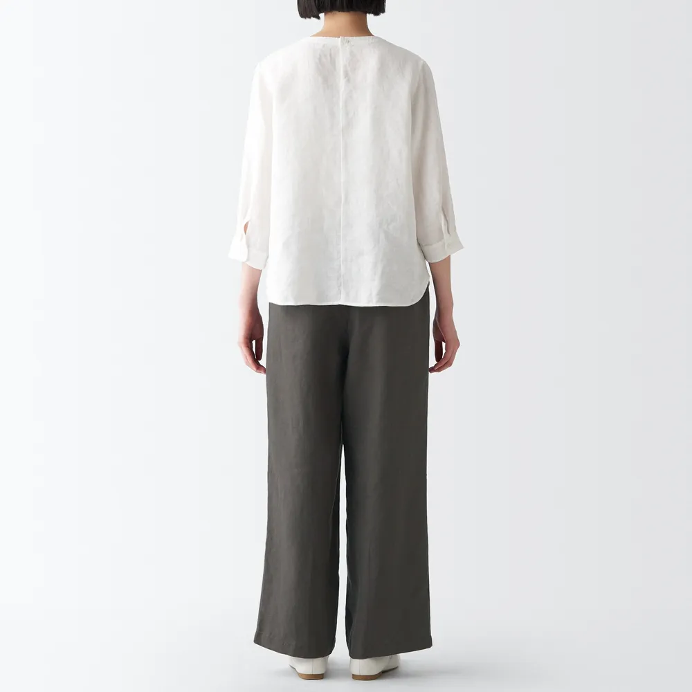 Women's Hemp Wide Pants