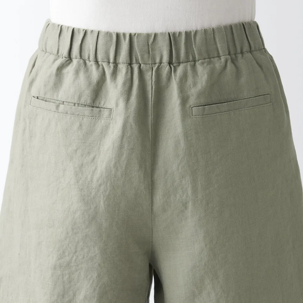 MUJI Women's Hemp Short Pants