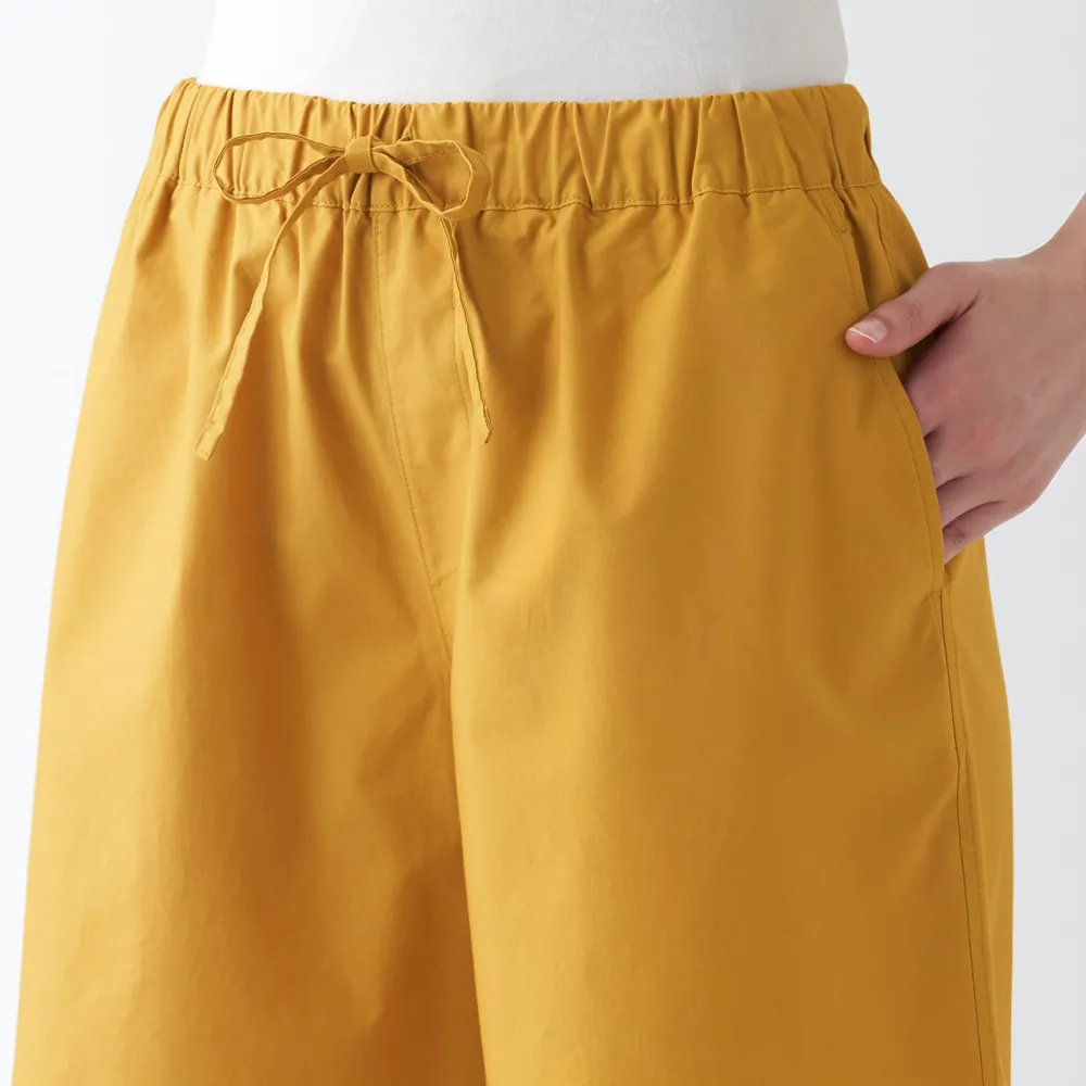 Ladies' Washed Broad Short Pants