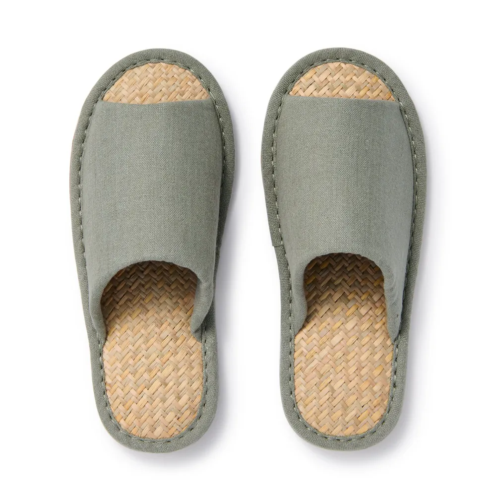 MUJI Malay Grass Open Toe Slippers | Scarborough Town Centre