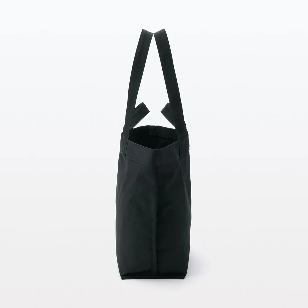 MUJI Canvas Double Handle Tote Bag