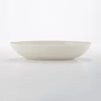 Beige Porcelain Oval Dish