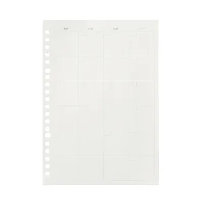 Planner Loose Leaf Papers A5 Refill