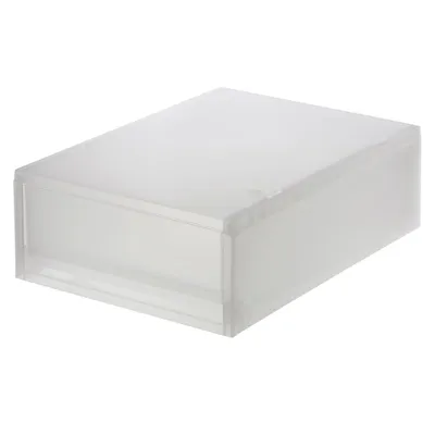Polypropylene Storage Case Drawer Shallow (W26*D37*H12 cm)