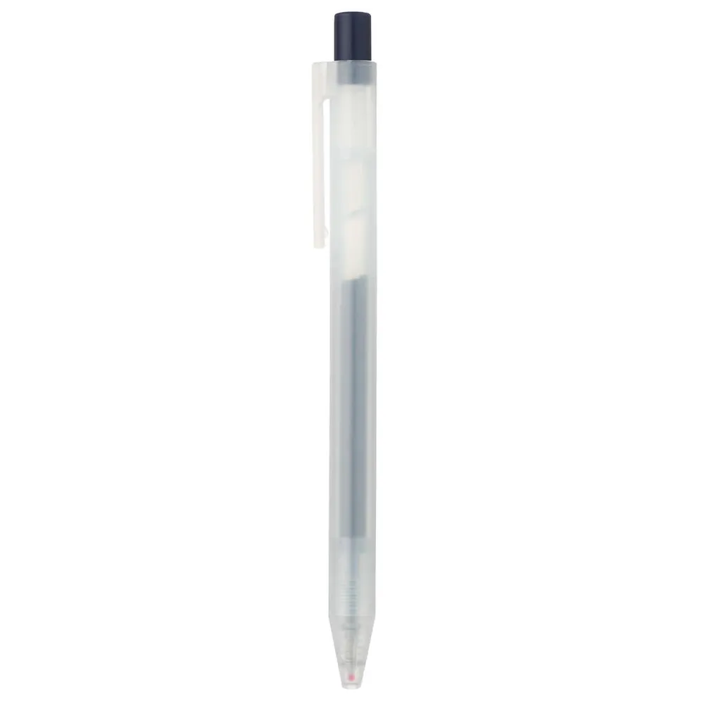 MUJI Cap Type Gel Ink Pen - 0.5 mm - Purple