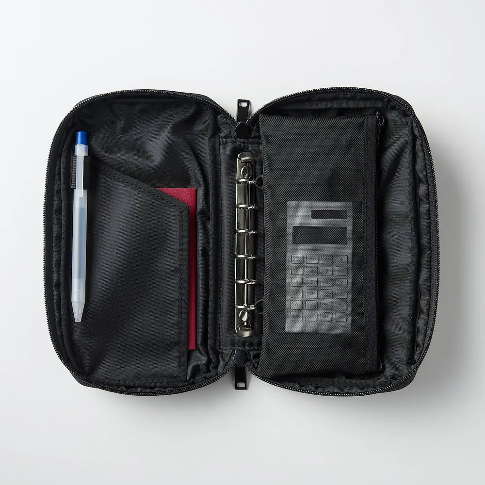 Passport Case with Mesh Pouch