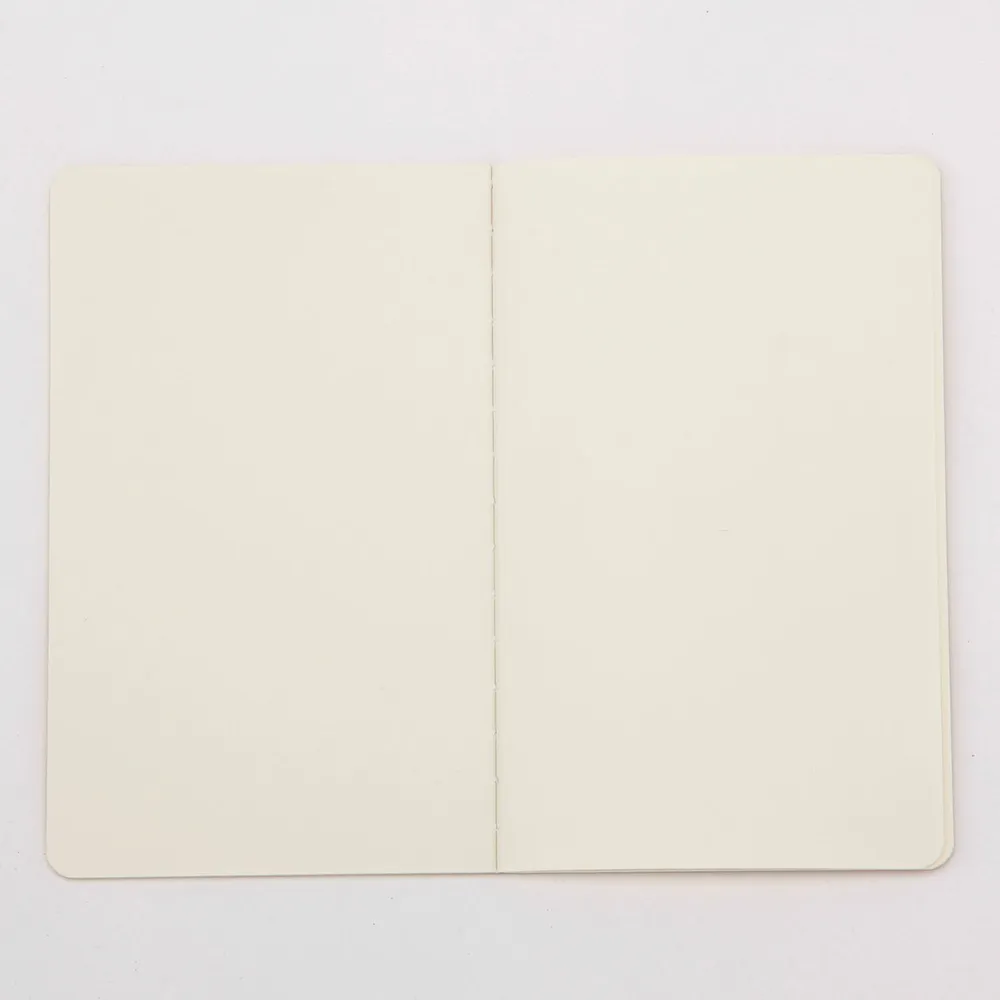 Open-Flat Plain Notebook Slim