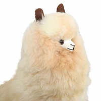 Alpaca Plush Teddy Bear/ Real Fur