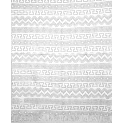 Alpaca Crafted Blanket- Throw Geometric