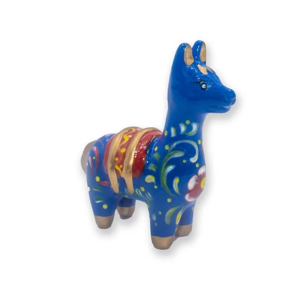 Ceramic Llama/ Hand Painted