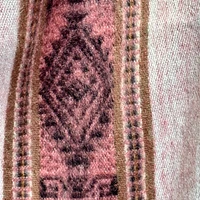 The Alpaca Poncho- Rose