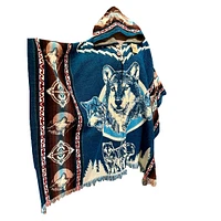 The Original Wolf Poncho- Wolf Pack