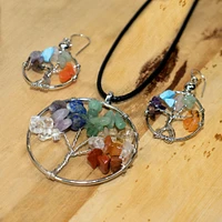 Tree Of Life Gemstone- Jewellery Set