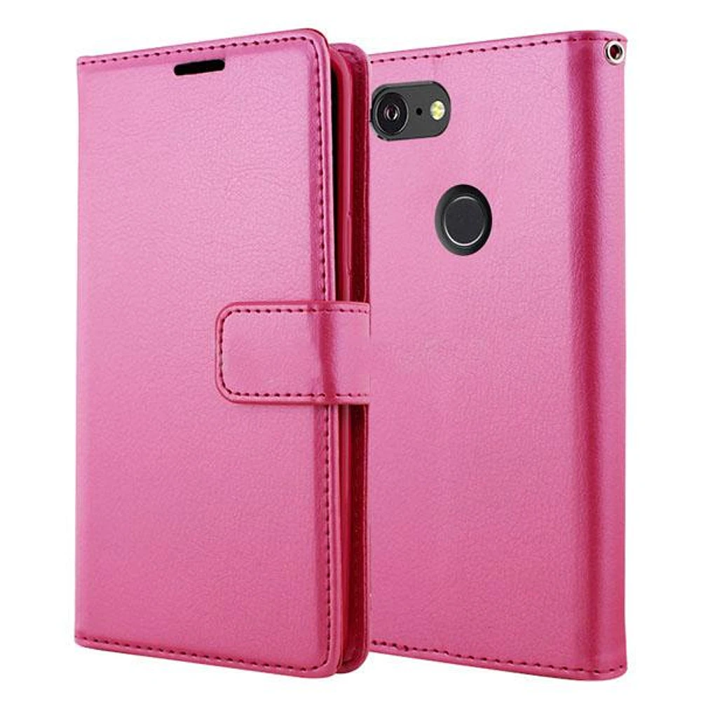 Google Pixel 3XL Premium PU Leather Flip Wallet