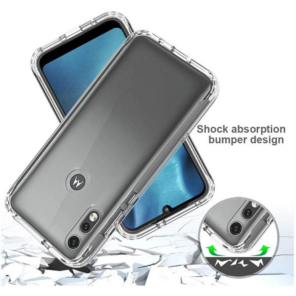 Moto E (2020) Clear Hybrid Case