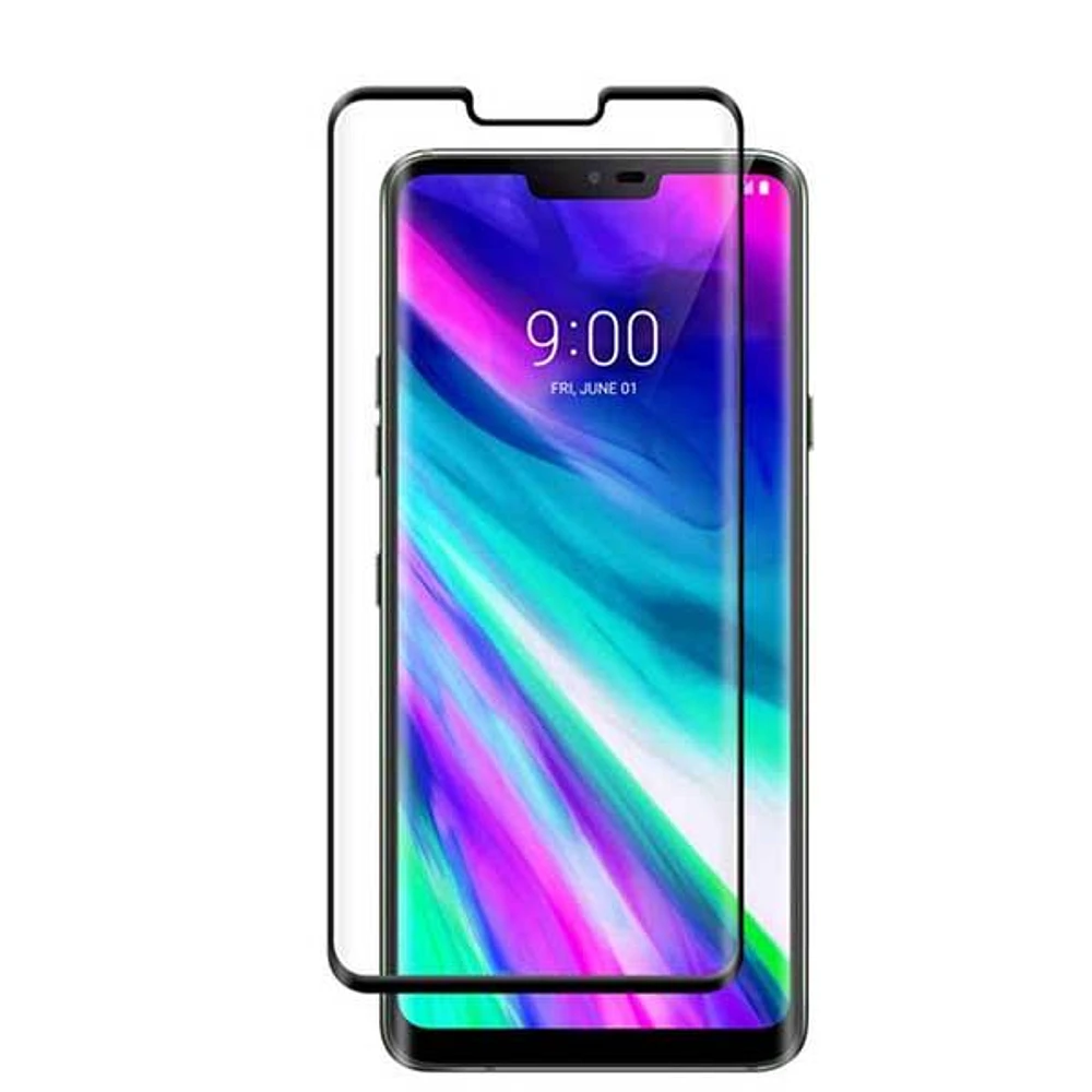 LG G8 ThinQ Tempered Glass Full Cover Black