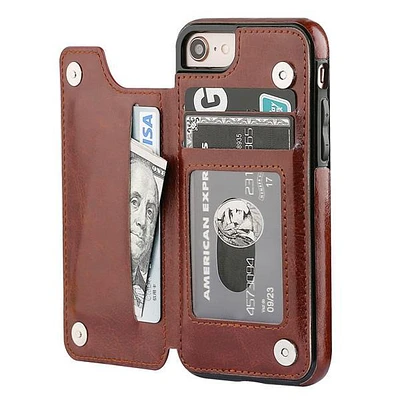 iPhone Plus Case Back Wallet