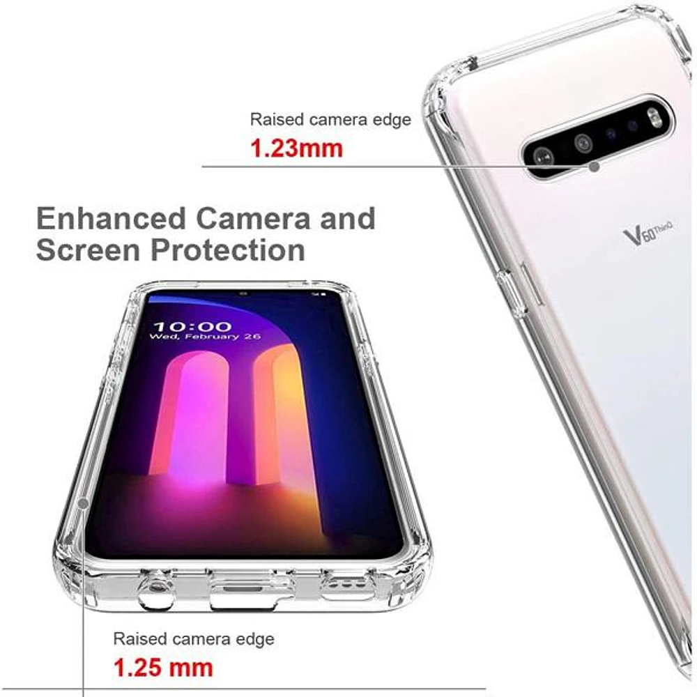 LG V60 Clear Hybrid Case