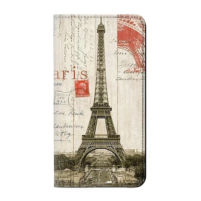 iPhone 7/8/SE Eiffel Tower Book wallet