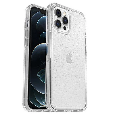 iPhone 13 Pro Max Silver Flake Clear Sym Case