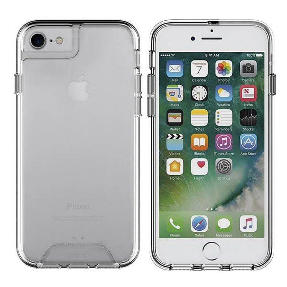 iPhone 7/8/SE Clear Hybrid Case