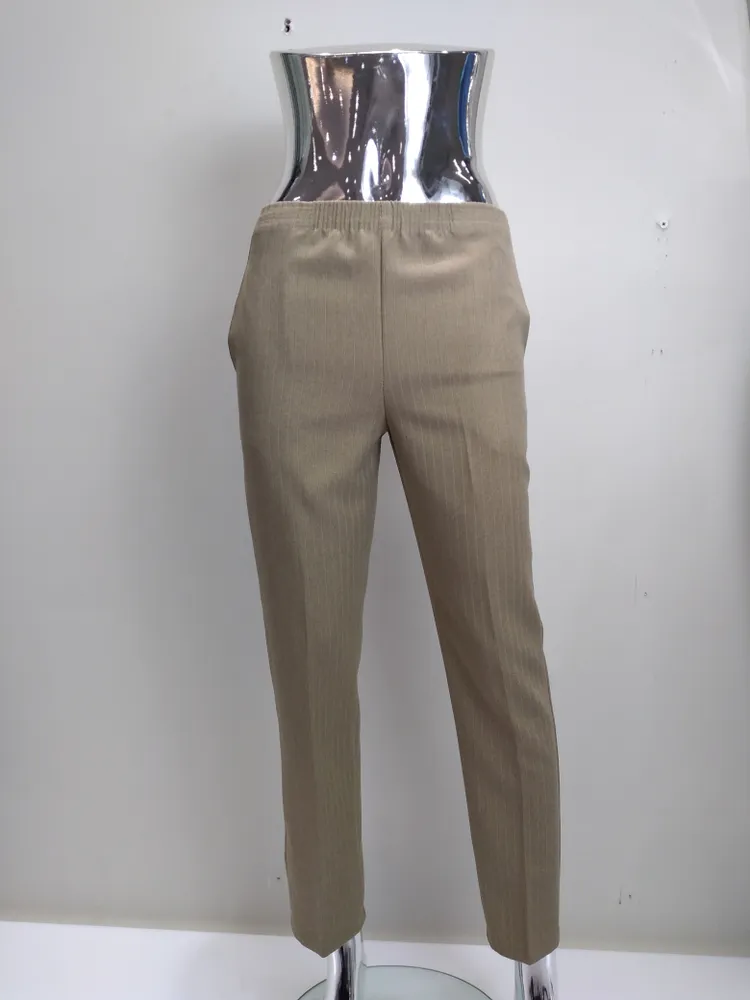 Beige-Golden Pants