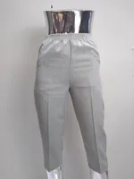 Pischatio Self-Print Capris With Pockets