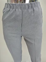 Small Check Print Capris