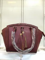 Jam colored Handbag