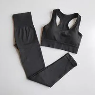 Running Yoga Underwear Sports Training High-stretch and Quick-drying Tights Set