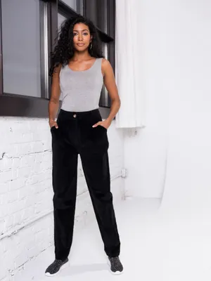 Black Coterie Pants with Pockets