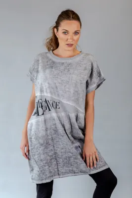 Grey Colored 'Elegance' Printed dress