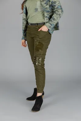 Sequin Detailed Designer Pants