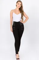 Stretch High Waist Ponte Leggings