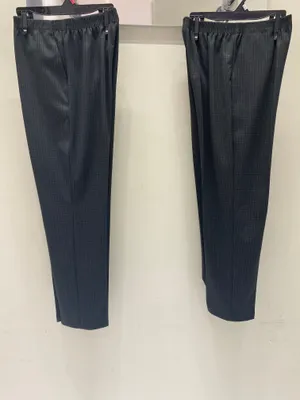 BROWN &  BLACK Self-Printed Knit Petite Pants
