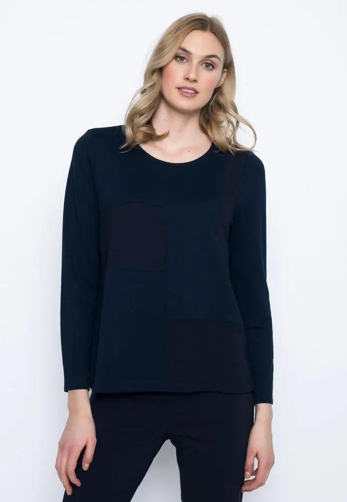 Long Sleeve Crew Neck Top