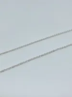 Sterling silver chain with rope design 2.6 mm wide