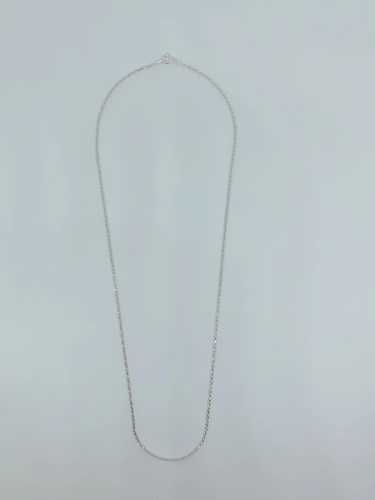 Sterling silver chain rope design