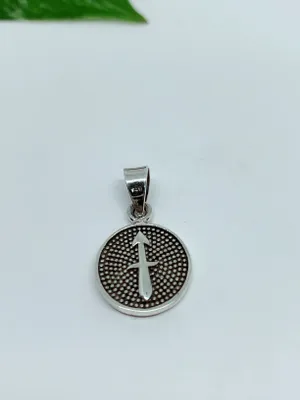 Sterling silver pendant zodiac sign