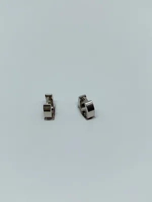 Stainless steel hinge earring