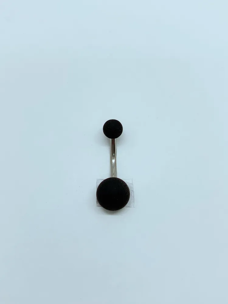 316 surgical steel 14 ga belly ring
