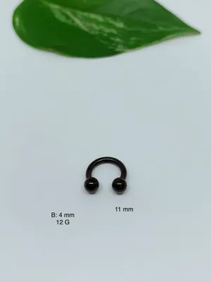 12G Multi-purpose body piercing ring