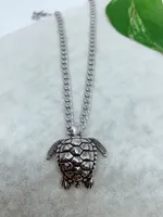 Turtle stainless steel pendant