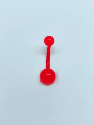 14 gauge acrylic belly ring