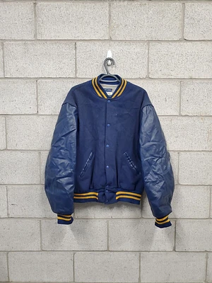 Mens Vintage Varsity Jacket Size XL
