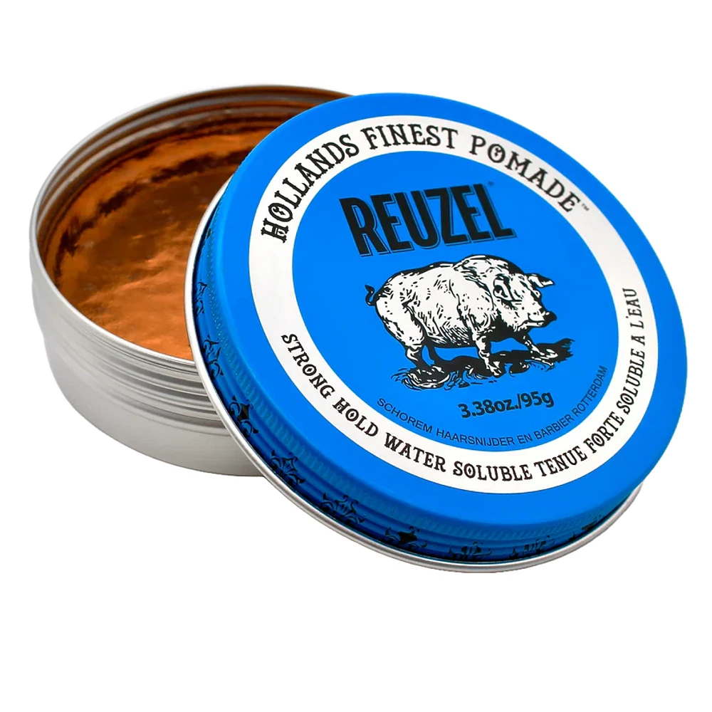 Blue Strong Hold Pomade Road Trip
